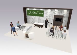 Sustainable exhibiting in a 20 x 30 booth.