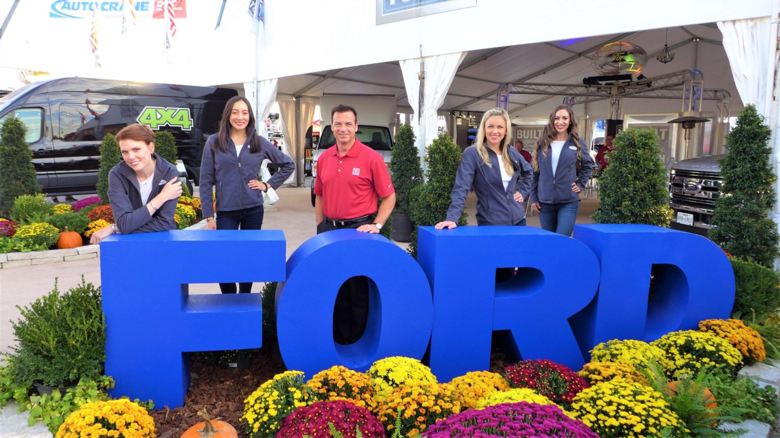 TPG Presenters and Brand Ambassadors assist Ford at ICUEE.